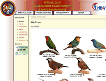 Tablet Screenshot of prachtvinken.nl